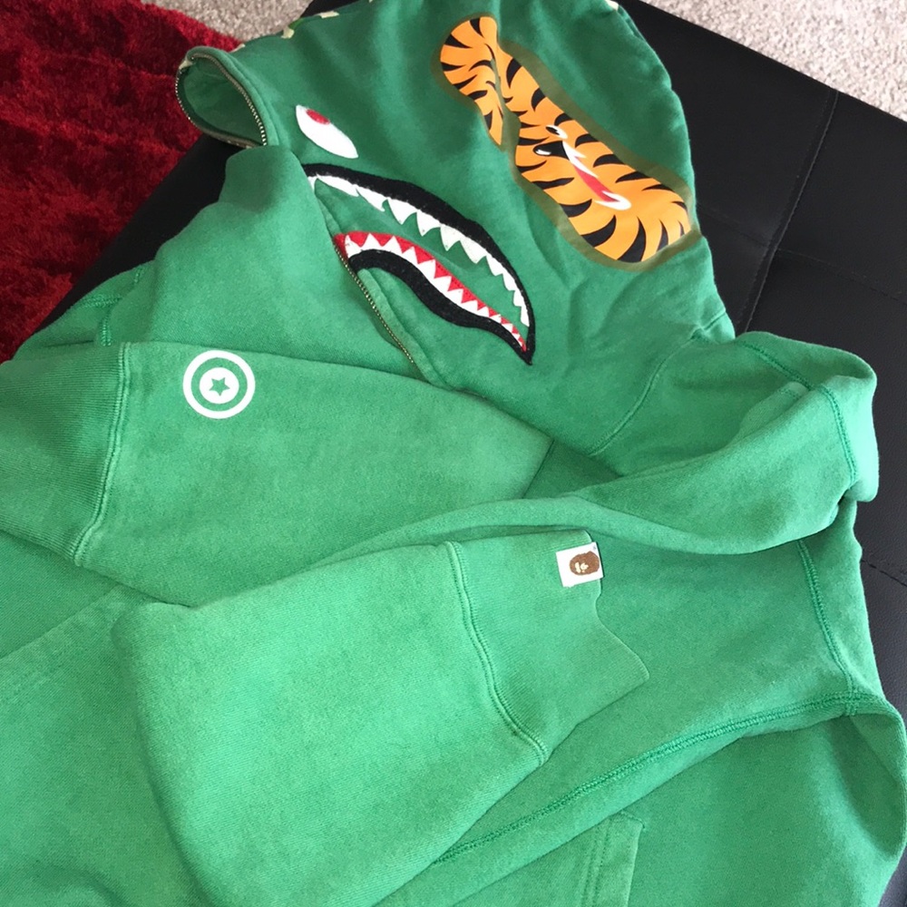 Green Bape Hoodie